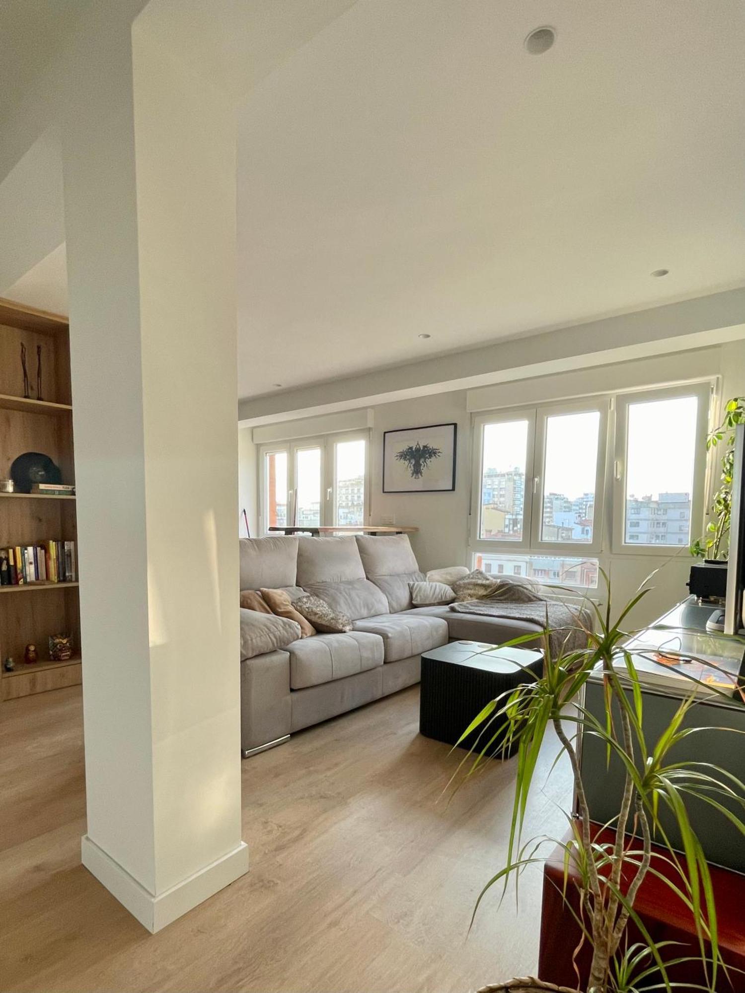 Piso De 2 Habitaciones En Centro, Zona Muy Tranquila Con Playa A 2 Min Andando Gijon Luaran gambar